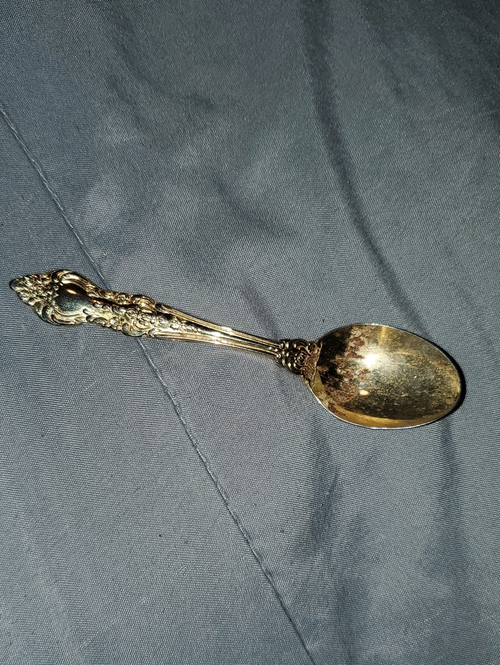 Ornate Gold Decorative Spoon - Classic Home Accent